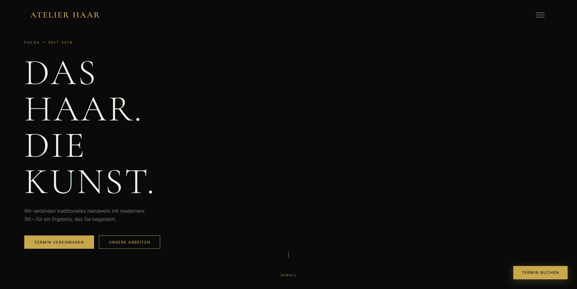 Atelier Haar Website